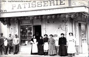 1272- Oran - Bd National angle avec le Bd de Mascara - Patisserie - 1912